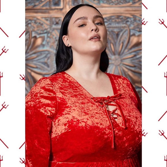 NWT Torrid Sexy Devil Dress size 6 - Picture 6 of 7